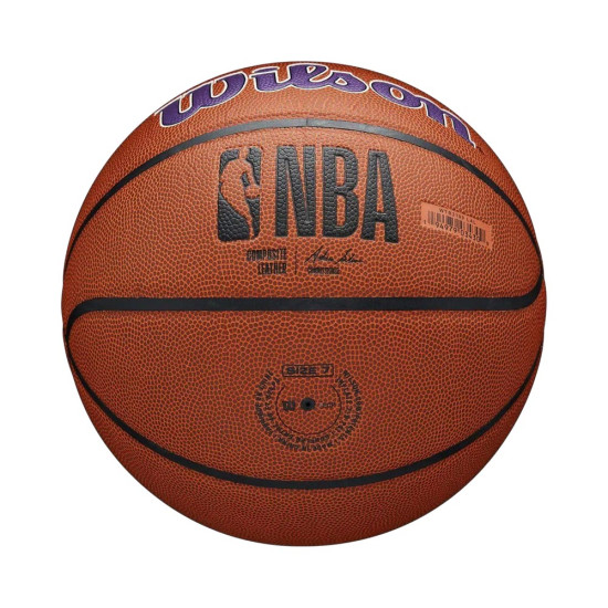 Wilson Μπάλα μπάσκετ NBA Team Alliance Los Angeles Lakers Indoor/Outdoor